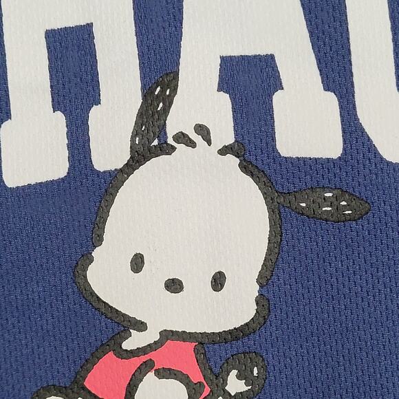 Pochacoo Dog Sanrio Shirt Womens L/XL 20x27 Blue Japanese TV-Show - Picture 11 of 15